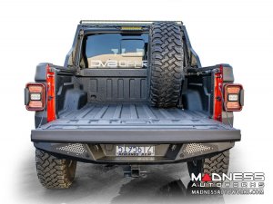 Jeep Gladiator Adjustable Stand up Tire Carrier - In-Bed by DV8
